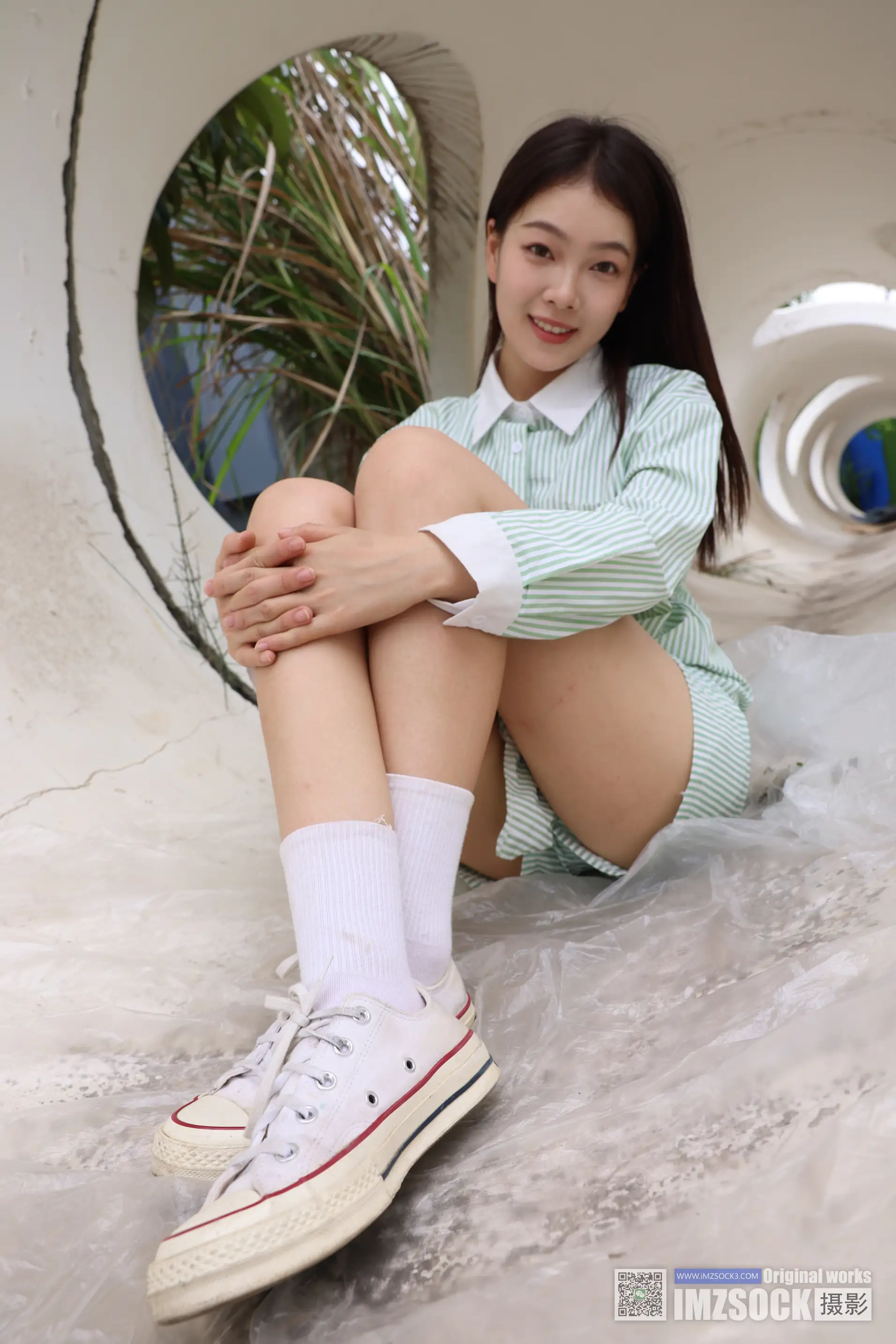 [Mzsock] Love beautiful feet NO.243 coriander#[74P]-31