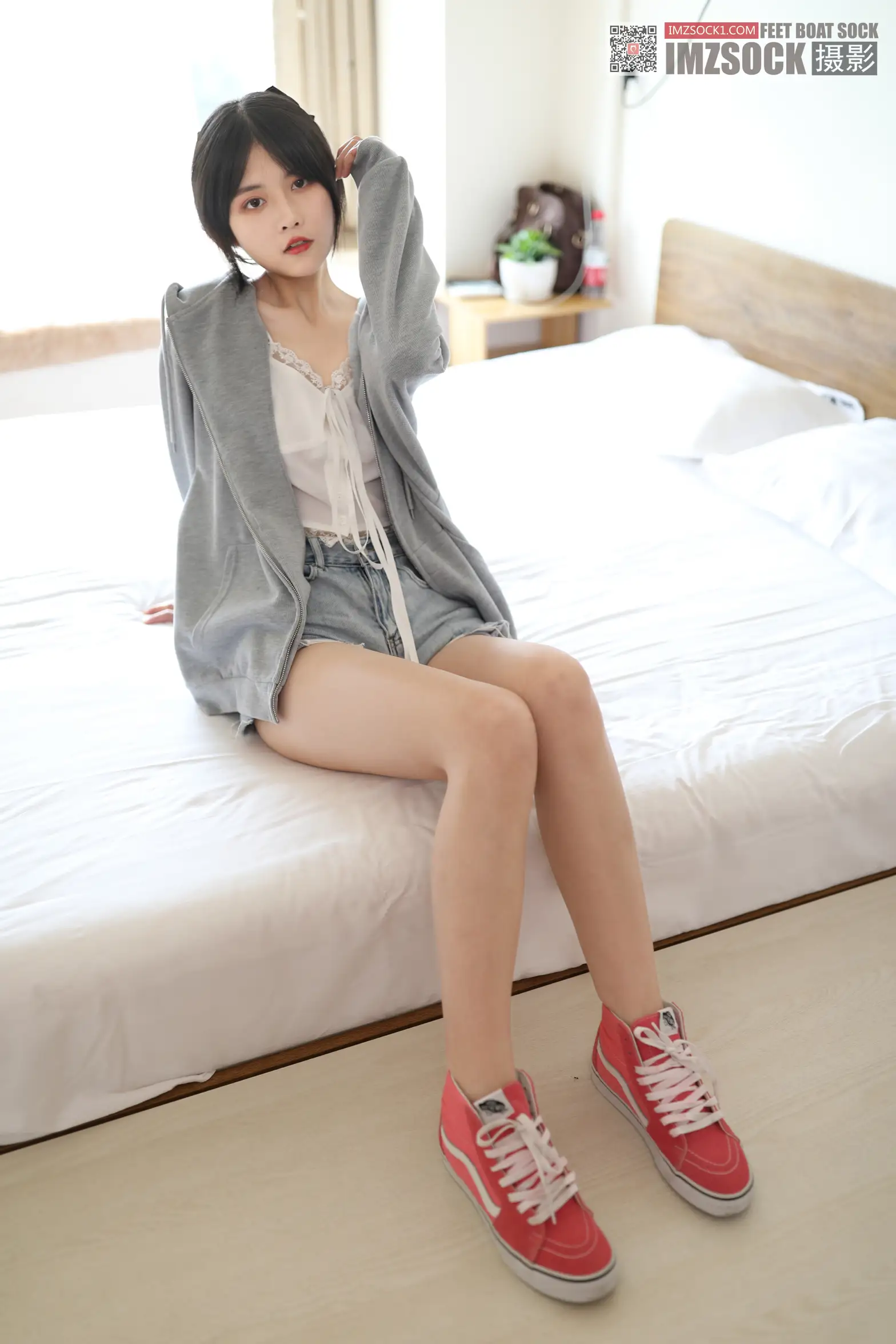 [Mzsock] Love beautiful feet NO.256 Meilin#[98P]-8