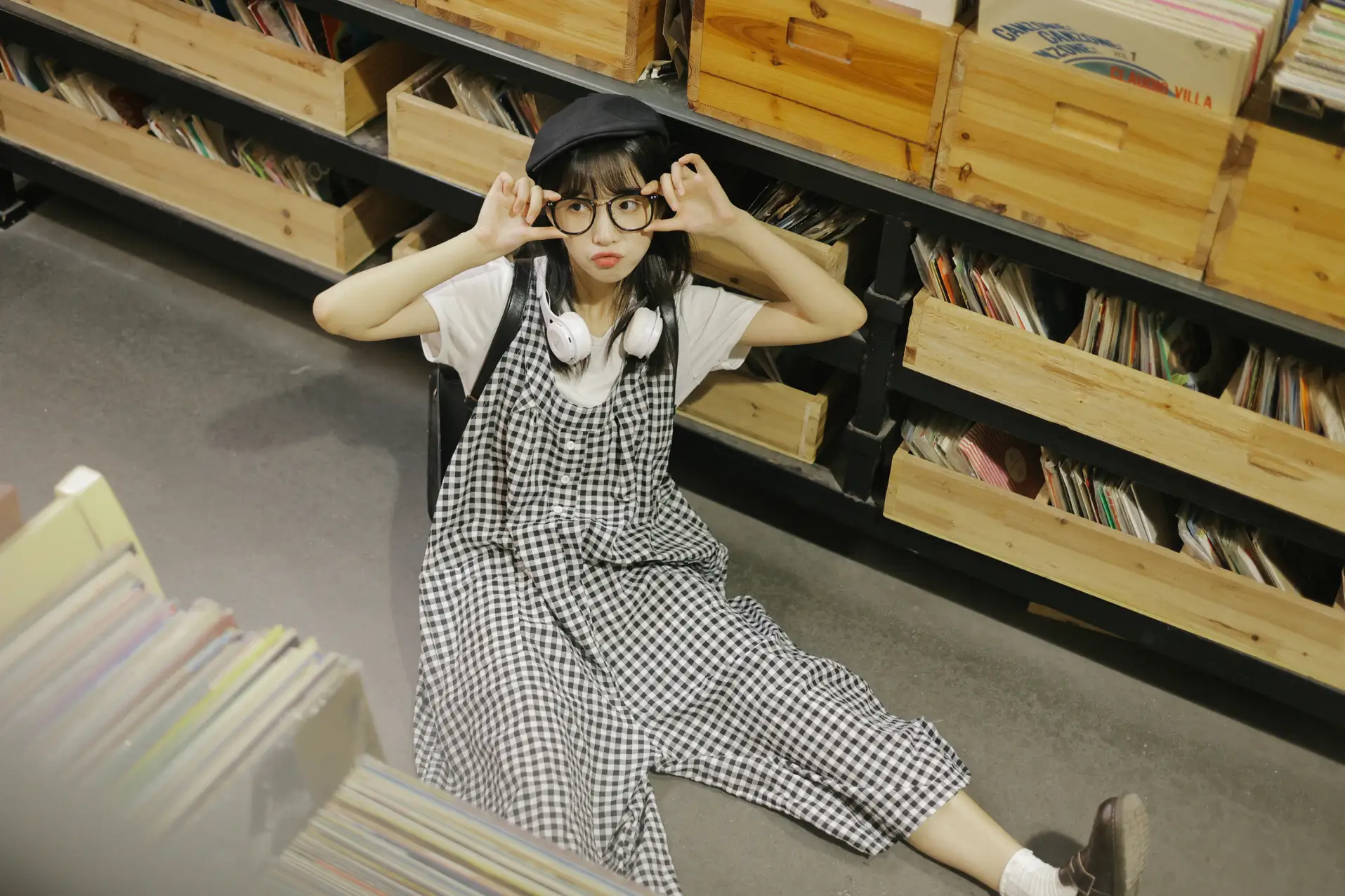 [YITUYU] 2022.08.16 Vol.1717 – The Little Time of Vinyl Records An Ameng cub#[43P]-35