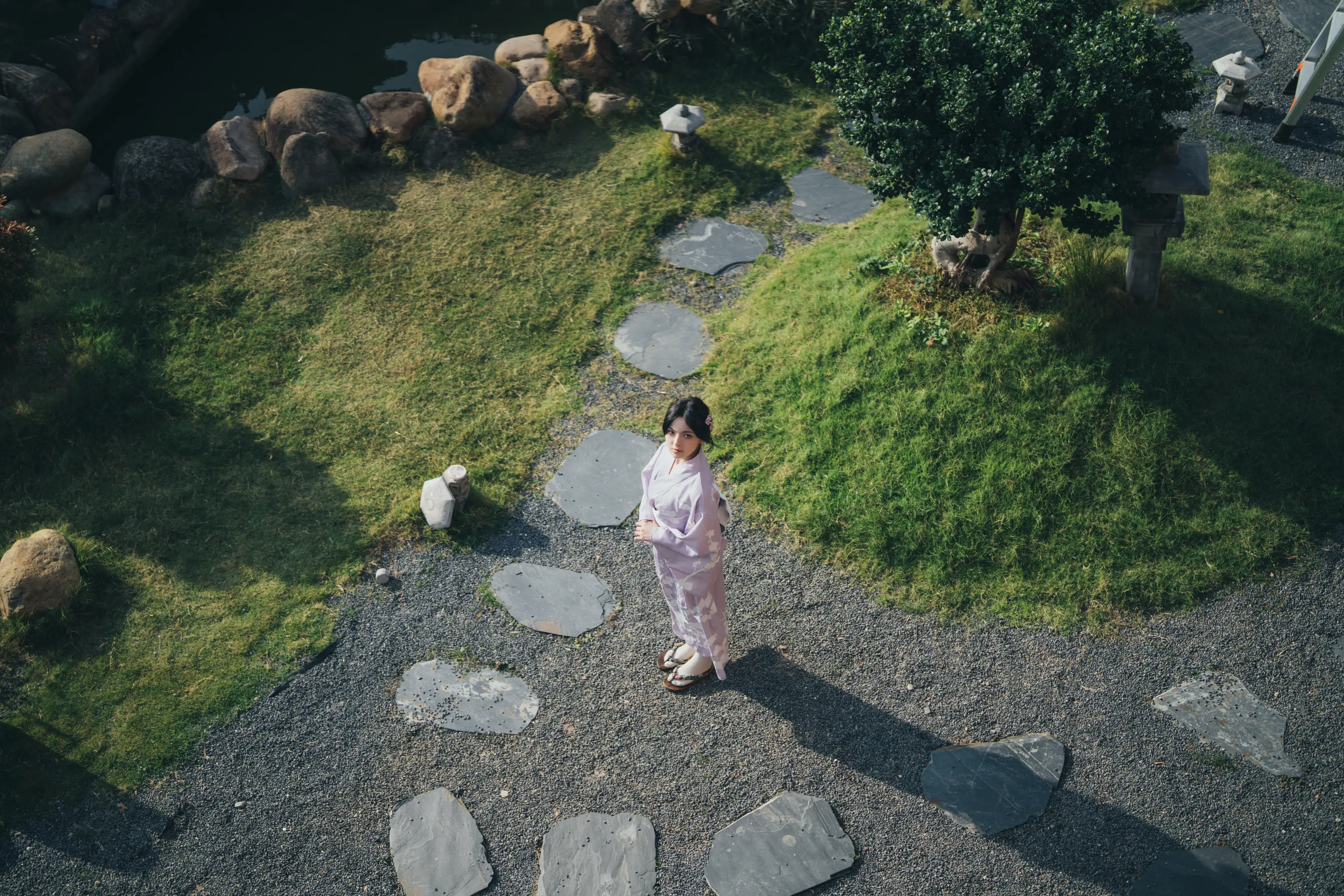 [YITUYU] 2022.02.09 Vol.772 – Japanese style story, photo of a girl in a Japanese garden dudu#[56P]-8